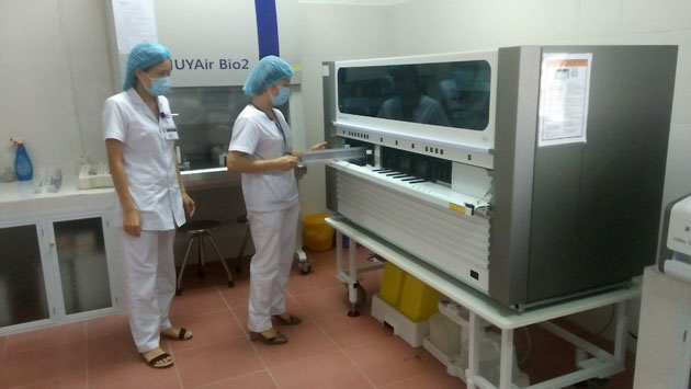 Gần đây, BV C Thái Nguyên đầu tư một số thiết bị y tế hiện đại.