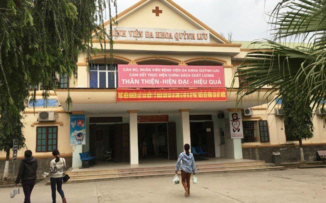 Bệnh viện Đa khoa Quỳnh Lưu, nơi xảy ra sự việc