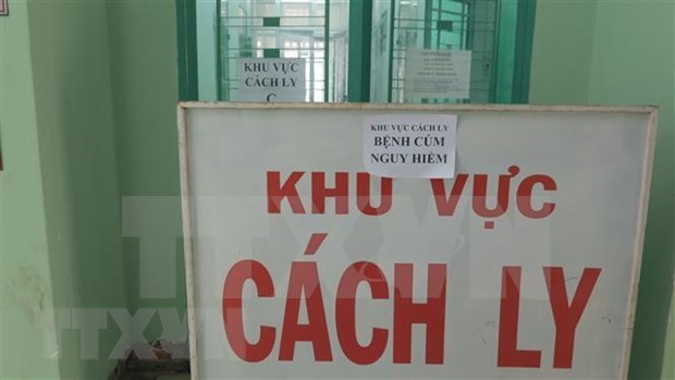 The isolation area for nCoV patients in Khanh Hoa hospital
