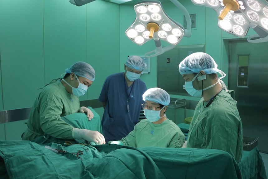 Một ca bệnh được khoa Niệu chức năng can thiệp khi bị chứng bàng quang tăng hoạt. Ảnh: BSCC