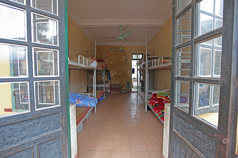 Nhà trường bố trí 2 phòng cách ly dự phòng để sử dụng trong tình huống cần thiết.