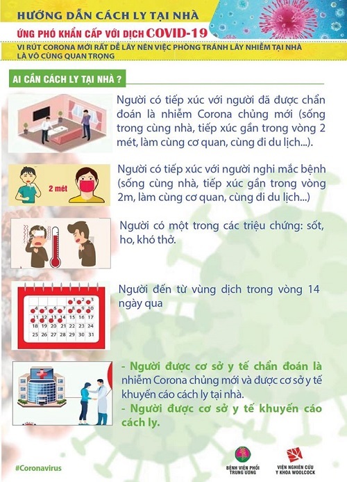 Chuẩn bị cách ly như thế nào?