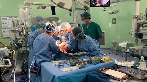 Vietnamese babies undergo successful liver transplants
