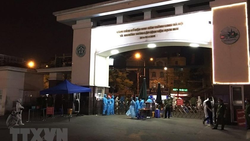 Bach Mai hospital disinfected after COVID-19 outbreak