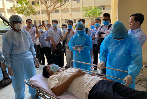 Bệnh nhân Covid-19 tại TP.HCM.