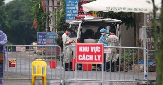 Hà Nội phong tỏa thôn Hạ Lôi, xã Mê Linh