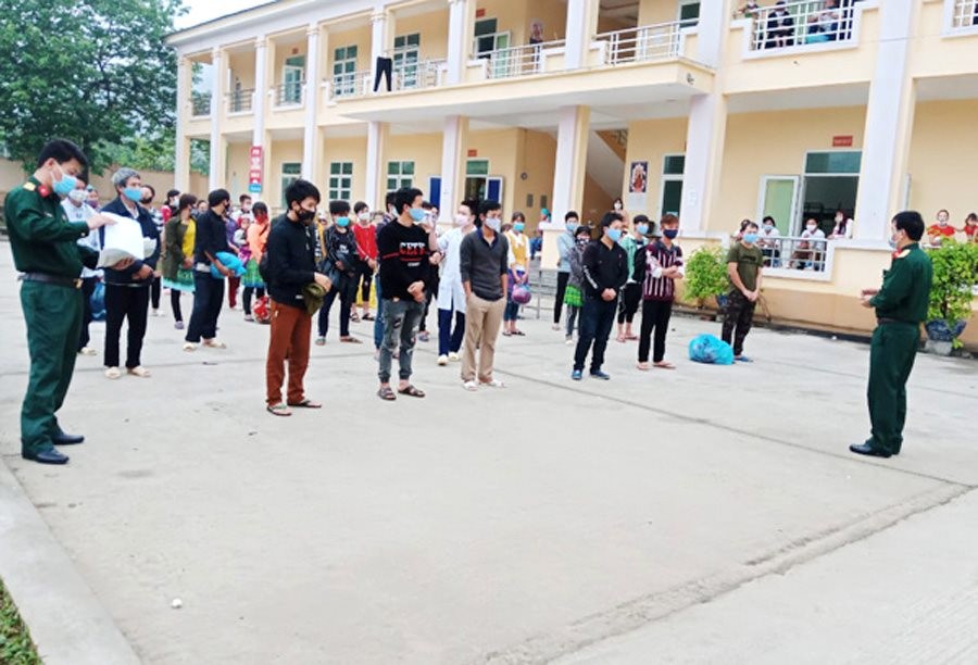 A quarantine are in Lao Cai Province. Photo by Baotainguyenmoitruong.