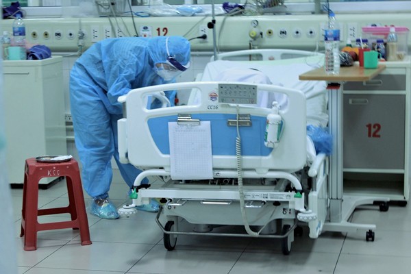 Bệnh nhân Covid-19 điều trị tại BV Bệnh nhiệt đới Trung ương
