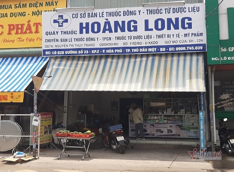 Cơ sở kinh doanh thuốc tây 