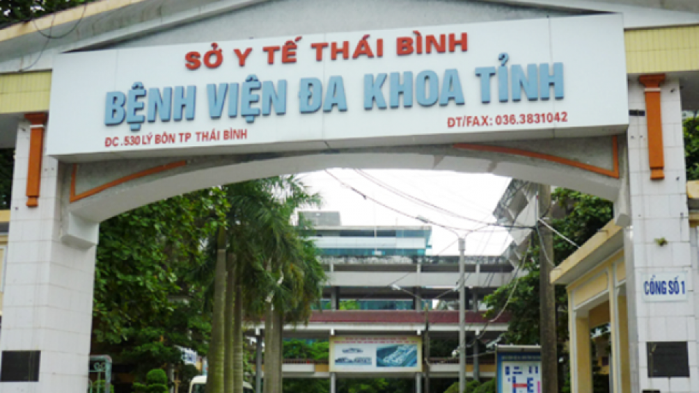 Bệnh viện Đa khoa tỉnh Thái Bình, nơi cách ly, điều trị cho 23 trường hợp dương tính với Covid-19 trên chuyến bay VN62