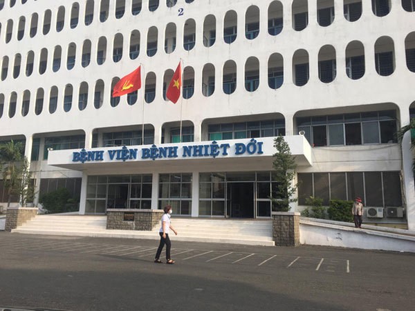 HCM City’s Hospital for Tropical Diseases where the patient is being treated. Photo tuoitre.vn