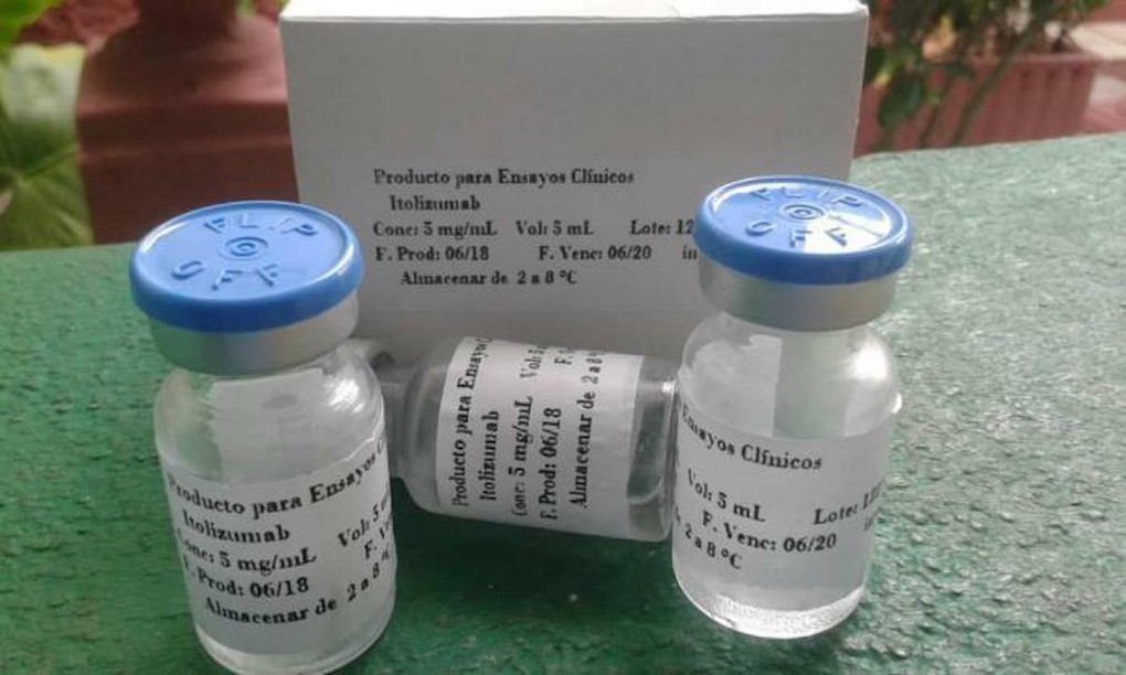 Thuốc itolizumab được Cuba sử dụng điều trị bệnh nhân Covid-19. Ảnh: CIM