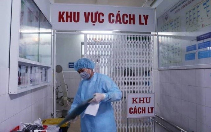 Khu vực cách ly tại Khoa Bệnh Nhiệt đới, cơ sở 2 Bệnh viện Việt Tiệp.