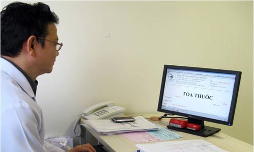 Toa thuốc điện tử liên thông cả nước từ năm 2021