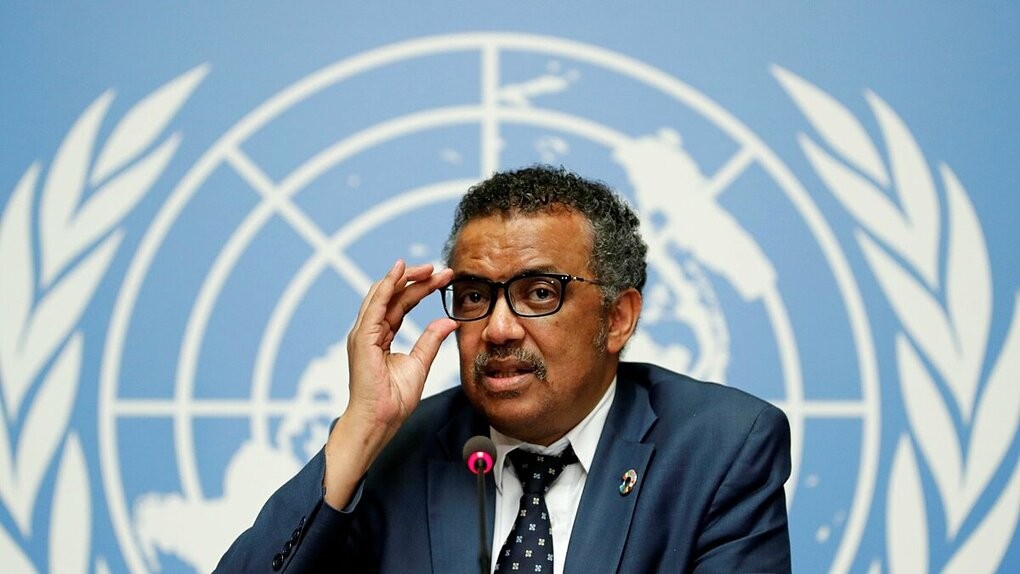 Tổng giám đốc WHO Tedros Adhanom Ghebreyesus trong buổi họp tại Thuỵ Sĩ, tháng 5/2020. Ảnh: Reuters