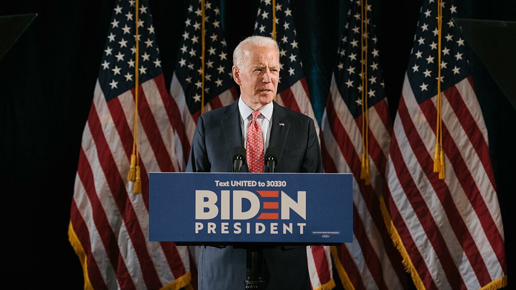 Joe Biden trong buổi vận động tranh cử, tháng 10/2020. Ảnh: NY Times