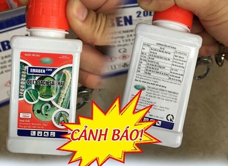 Em bé uống nhầm thuốc trừ sâu