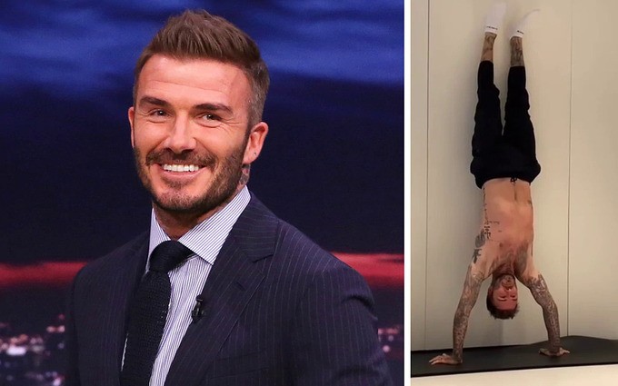 Lý do David Beckham thích 'trồng cây chuối'