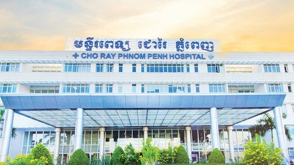 Bệnh viện Chợ Rẫy - Phnom Penh có 30 phòng cho bệnh nhân Covid-19
