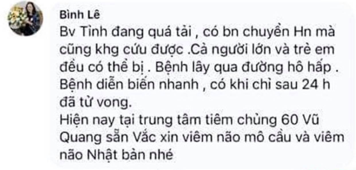 Người tung tin thất thiệt bị xử phạt 5 triệu đồng