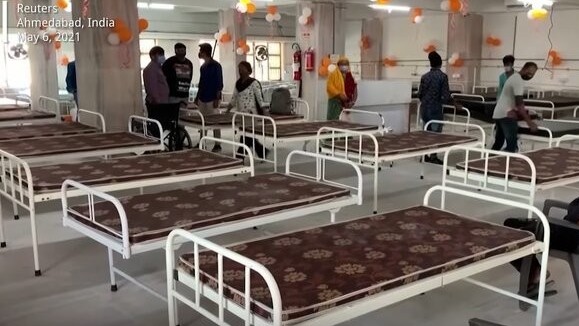 Ấn Độ 'biến' đền thờ thành bệnh viện điều trị Covid-19