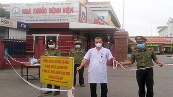 Dỡ bỏ phong tỏa Bệnh viện tỉnh Hà Tĩnh từ sáng nay