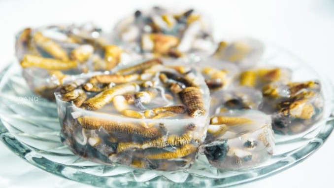 Thạch giun biển, món ăn trông đáng sợ nhưng thử một lần lại dễ "nghiện"