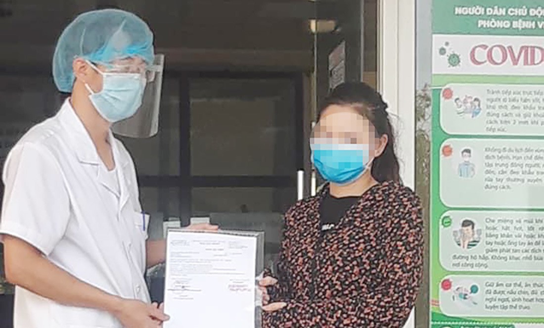 M. được xuất viện vào chiều 29/6