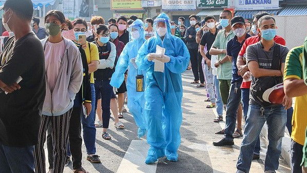 HCMC set to test 1.3 million people daily for Covid