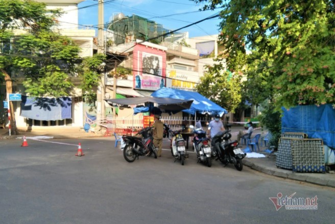 Khu phong tỏa ở TP Tuy Hòa