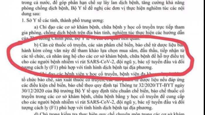 Công văn 5499 của Bộ Y tế có 