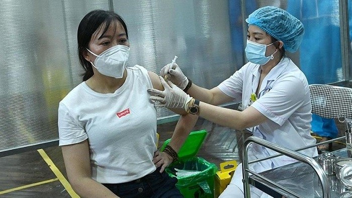 Vaccination against COVID-19. (Photo: NDO/Duy Linh)