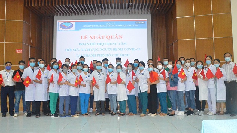 35 y, bác sĩ Quảng Nam hỗ trợ TP Hồ Chí Minh chống dịch