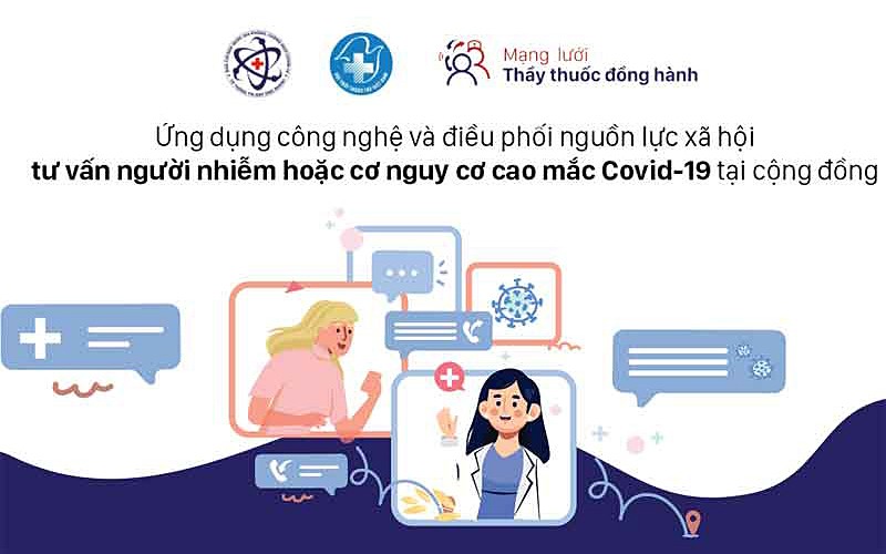 Mạng lưới “Thầy thuốc đồng hành” do Trung ương Hội Thầy thuốc trẻ Việt Nam, Tổ thông tin Đáp ứng nhanh phòng chống Covid-19 triển khai.