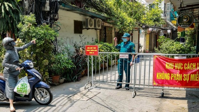 Hà Nội phong tỏa một chung cư ở khu đô thị Thanh Hà vì ca nhiễm Covid-19