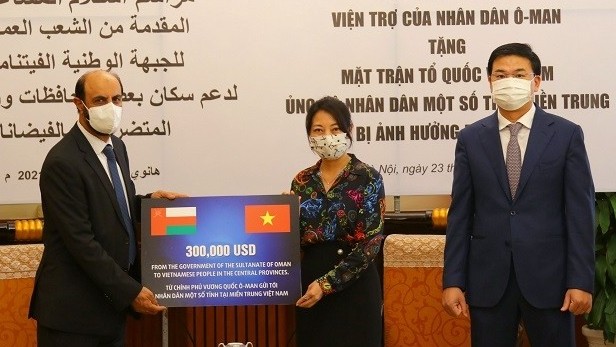 Oman provides US$300,000 to support central Vietnam in its natural disaster response