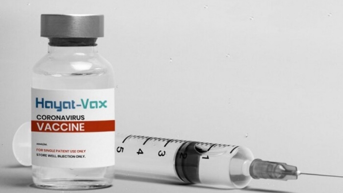 Vaccine phòng Covid-19 Hayat-Vax.