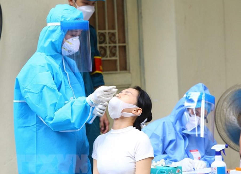 Hà Nội xét nghiệm diện rộng cho cư dân quanh Bệnh viện Việt - Đức
