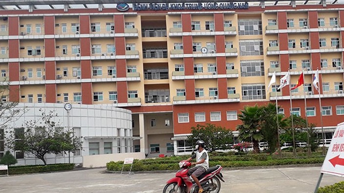 Phong tỏa tạm thời Bệnh viện đa khoa Trung ương Quảng Nam