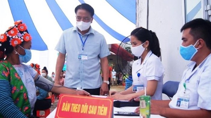 Gần 61% người từ 18 tuổi ở Điện Biên đã tiêm mũi 1 vaccine phòng Covid-19