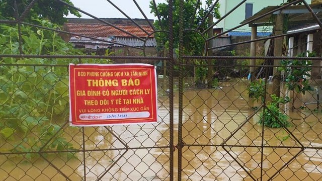Quảng Bình bảo đảm an toàn cho công dân cách ly y tế trong mưa lũ