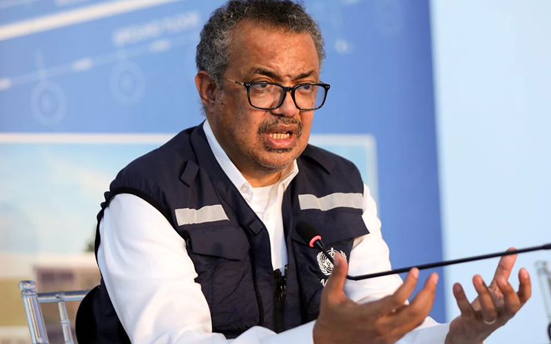 Tổng Giám đốc WHO Tedros Adhanom Ghebreyesus. (Ảnh: Reuters)