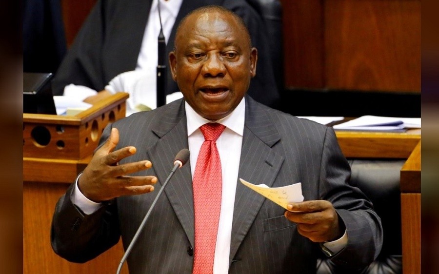 Tổng thống Nam Phi Cyril Ramaphosa. (Ảnh: REUTERS)