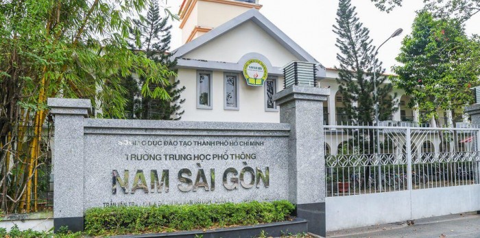 Trường Tiểu học - THCS - THPT Nam Sài Gòn nơi ông Phạm Thanh Nam đang công tác.