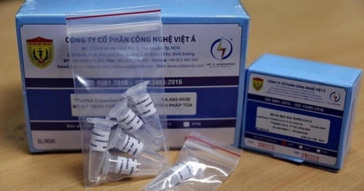 Công ty Việt Á nhập bộ test nhanh Covid-19 có giá chỉ 21,56 nghìn đồng/test