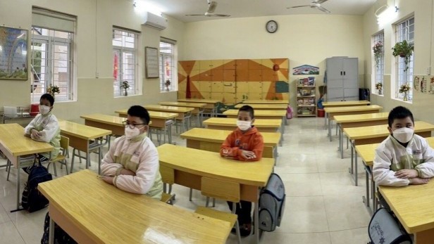 Hải Phòng: Ngày đầu có 15% trẻ mầm non và 28% học sinh trở lại trường học