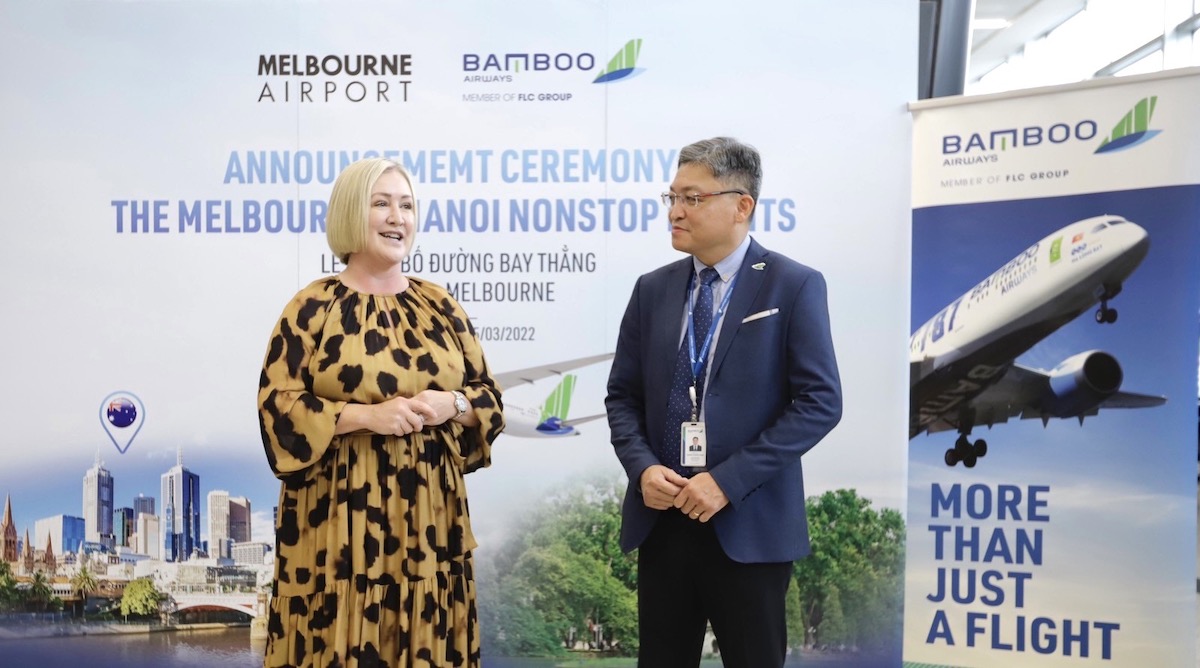 Bamboo Airways starts selling tickets for Hanoi - Melbourne direct flight