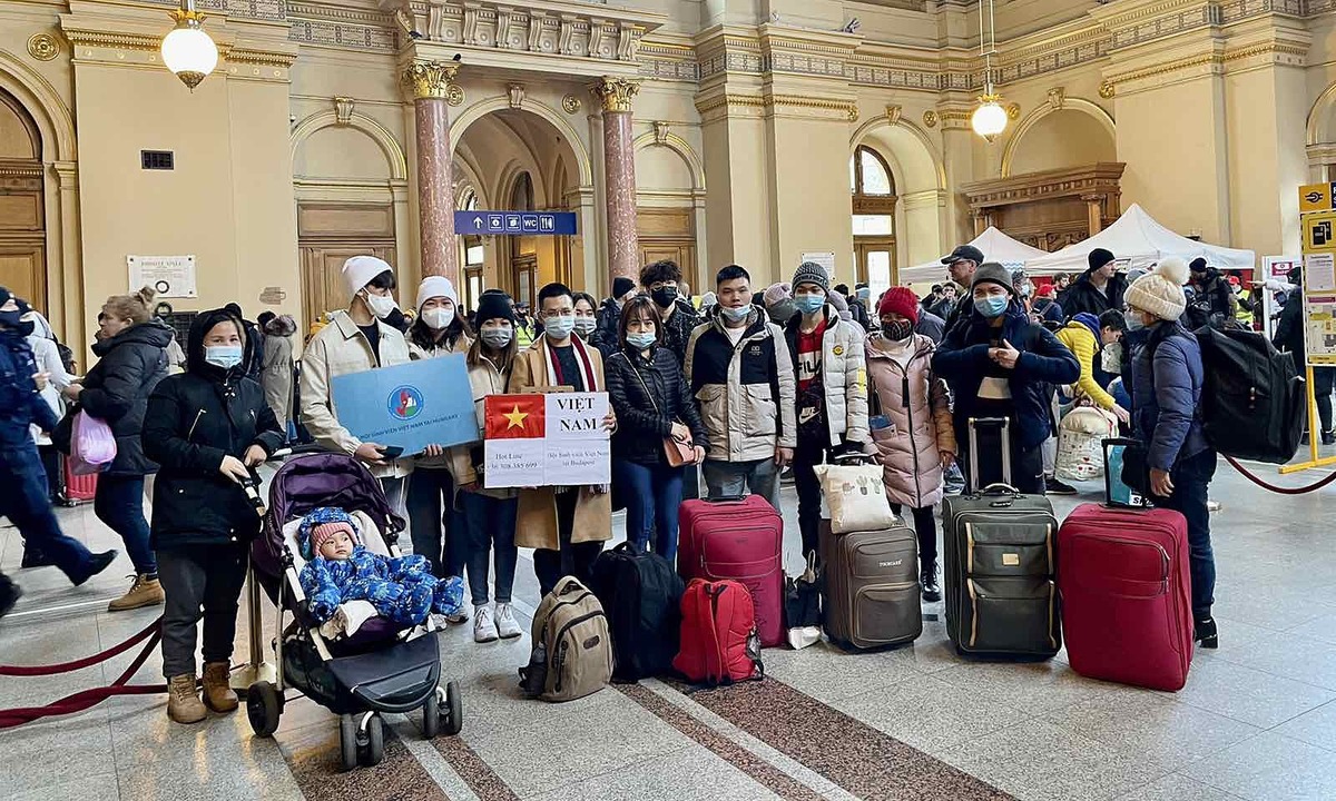 3,500 Vietnamese evacuated from Ukraine