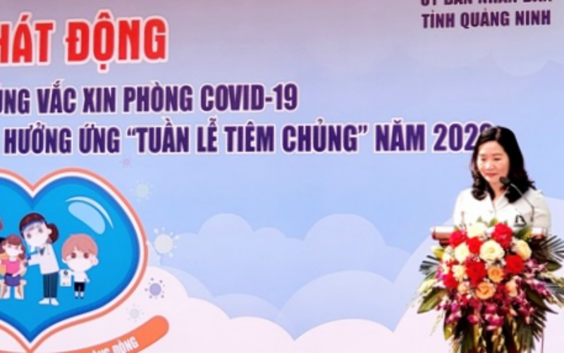 Quảng Ninh triển khai tiêm vaccine phòng Covid-19 cho trẻ từ 5 đến dưới 12 tuổi