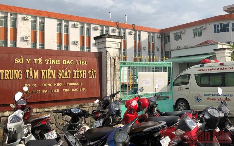 Trụ sở Trung tâm Kiểm soát bệnh tật tỉnh Bạc Liêu - nơi xảy ra nhiều sai phạm nghiêm trọng